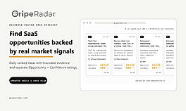Find SaaS Opportunities Backed by Market Signals