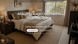 AI Room Design Tool Workspace