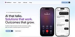 Homepage of GoodBox AI