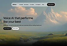 Website homepage