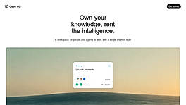 Oasis HQ homepage - where humans and agents come to work
