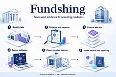 Illustrative tokenization workflow — not a software screenshot