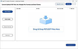 Install and run the Cigati PST Converter Tool.
