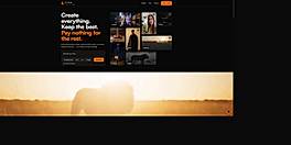 Elyum AI creative studio homepage