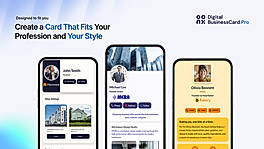 Create Professional Cards for Different Roles and Industries
