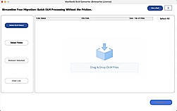 Download the MacSonik OLM Converter Tool and install it on your system