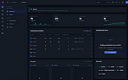 Main dashboard