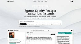 Spotify Pocast Transcript Generator