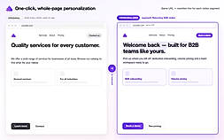 AI Website Content Personalization (Whole webpage personalized under 5 seconds )