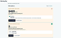 V5 morning: review jobs needing attention (sample data)