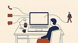 Every request lands in one queue, the right interpreter goes out.