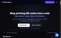QRAnalytica homepage