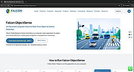 Falcon ObjectSense Landing Page  Falcon ObjectSense transforms live or recorded video into actionable intelligence using AI-powered computer vision. It detects and analyzes vehicles, people and objects while enabling automated number plate recognition, vehicle counting, monitoring and structured data generation.