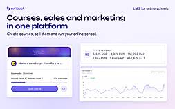Courses, sales and marketing in one platform