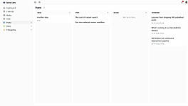 Kanban board per collection