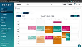 BlueSuite Schedule