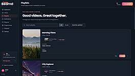 Build looping playlists from sample videos
