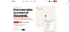RiLiFi homepage: live quizzes, polls, Q&A and spin wheels