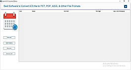 Install the SysInfo ICS File Converter Online Free and run it as an administrator.
