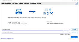 1. Launch SysInfo MBOX Viewer Download and install the Windows MBOX File Reader Tool. Run it.