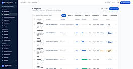 Track every campaign: progress, deadline and status