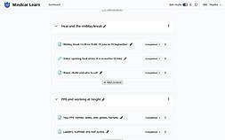 Mindcat Learn screen 1