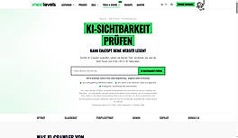 AI Visibility Check – start page