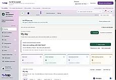 TAP Recruiter dashboard — fictional demo data