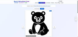 Black & White Baby Cards homepage