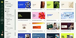 Propovo's document template gallery and filters.