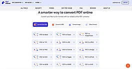 Convert your files to 40+ formats with PDF House