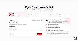 Try a fresh list