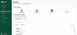 Invite users to participate in a journey