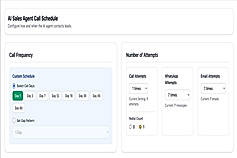 Aisa-X chat Agent Schedule