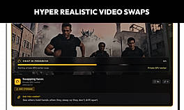 Super realistic video swaps