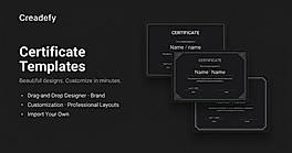 Creadefy Templates