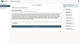 Screenshot recording text