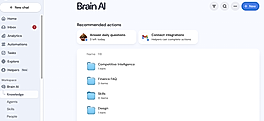 Brain AI interface