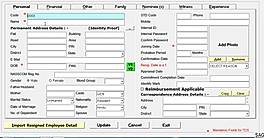 Gen Payroll Employee Add