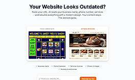 Modernize an existing site
