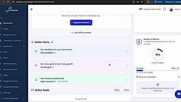 Dashboard Action Items