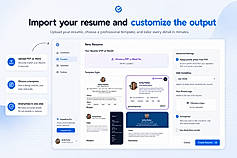 Import Resume & Customize the Output