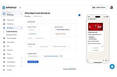 Broadcast Dashboard of WhatsApp API