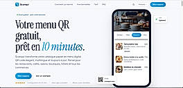 Votre menu QR gratuit, prêt en 10 minutes.