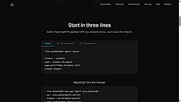 Three-Line Python Quickstart
