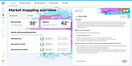 Behavio's Market Mapping dashboard