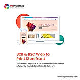 B2B and B2C Web To Print Storefront