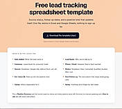 Lead Tracking Template