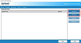 Add CSV Files