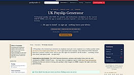 Payslip generator